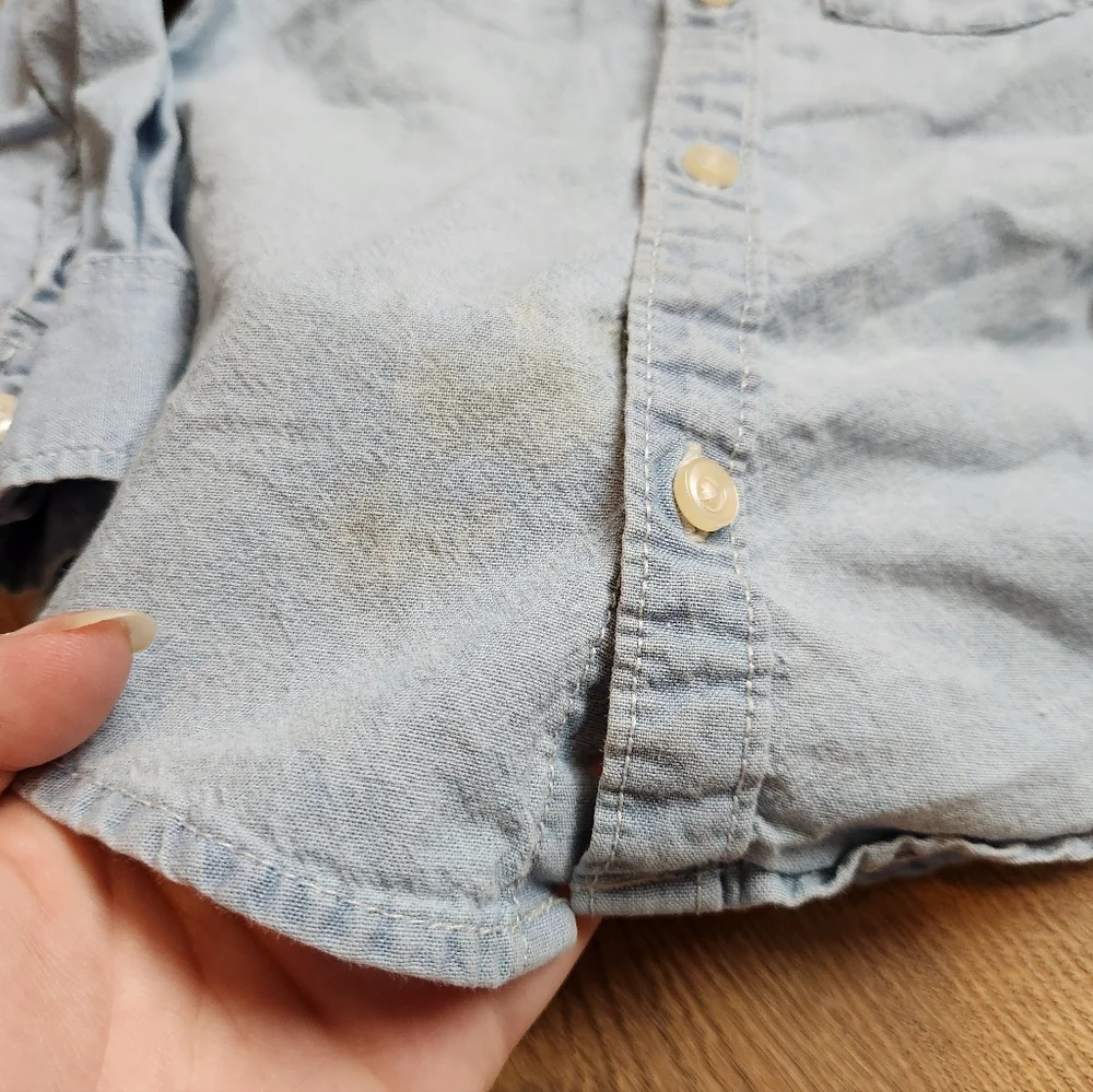 2t Carter's dino Button Up Shirt
